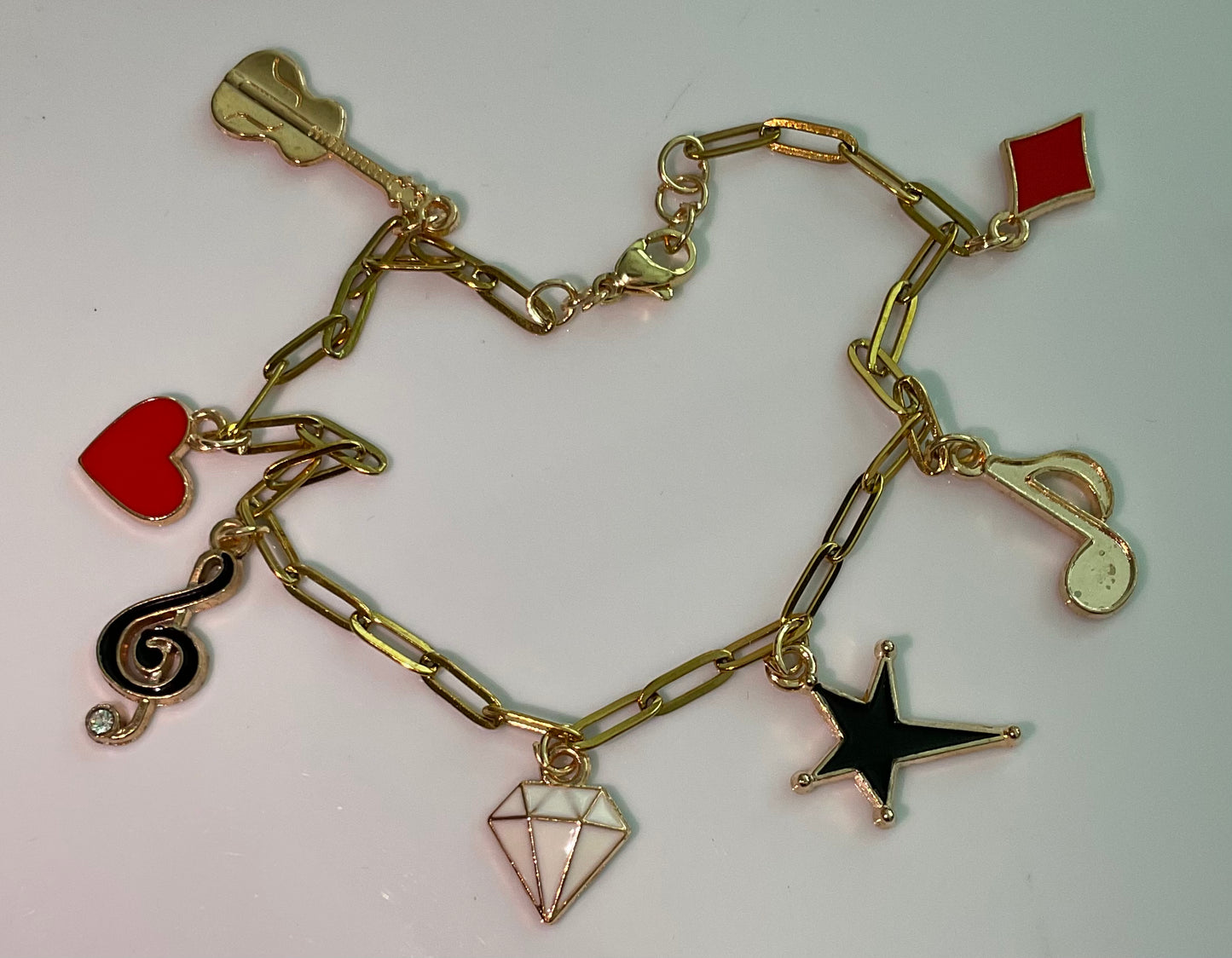 Lyrical Spark Anklet