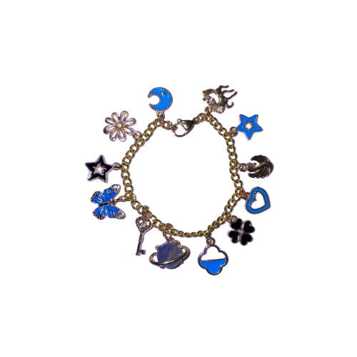 Blossom Butterfly Charm Bracelet