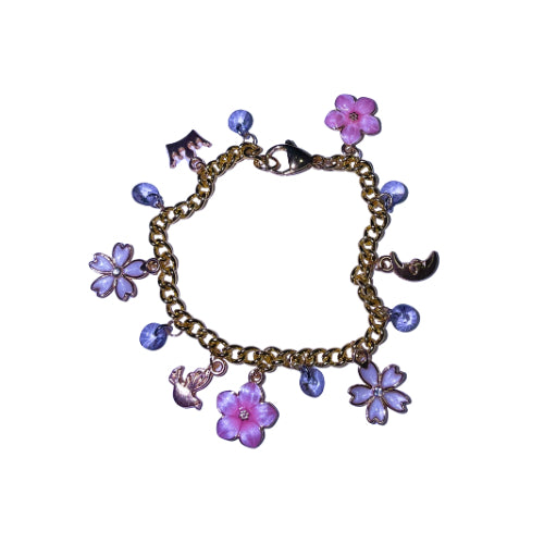 Spring Blossom Charm Bracelet