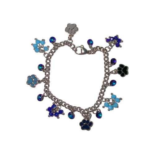 Pawprints of Love Charm Bracelet